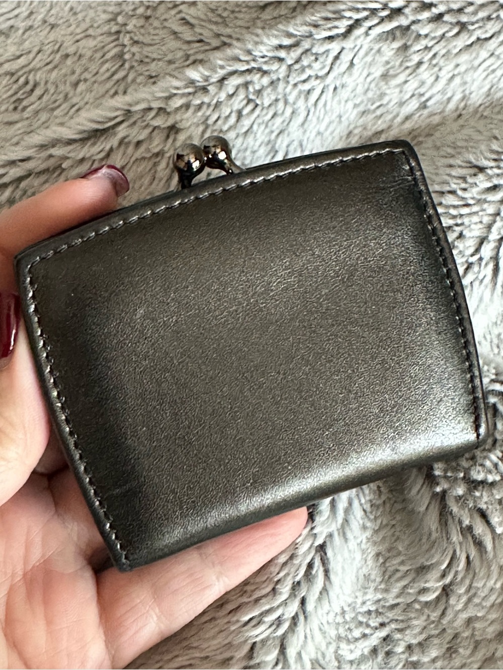 Coach Framed Kisslock Coin Case - Picture 9 of 15